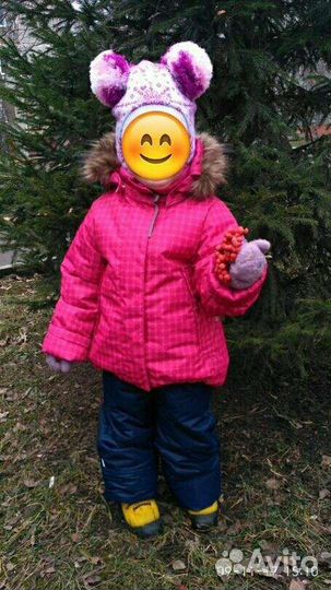 Зимний костюм для девочки