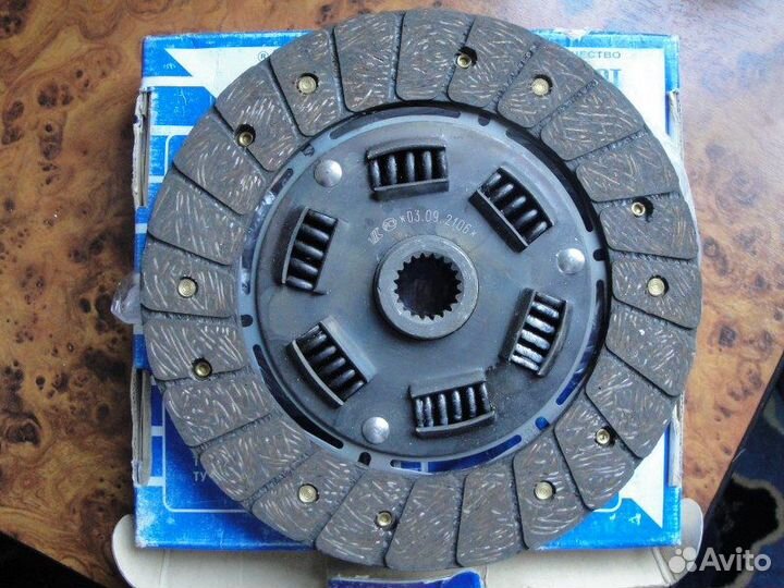 Диск сцепления ведомый 2106