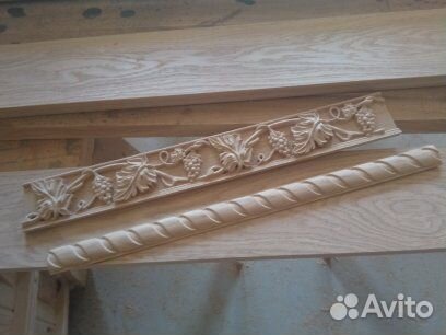Резные элементы из массива изделия чпу