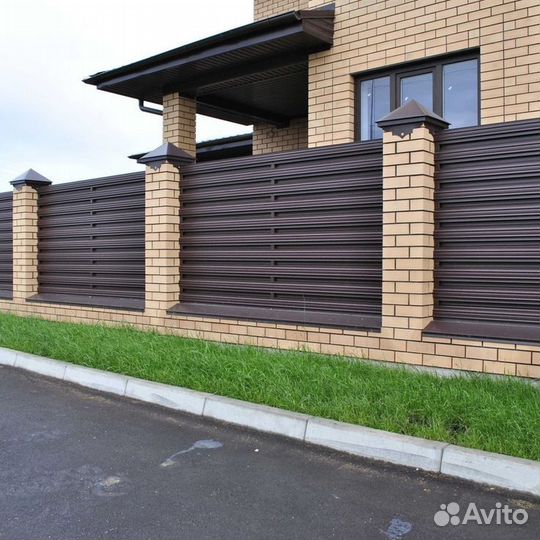 Заборы под ключ