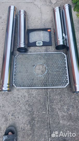 Трубы для дымохода из нержавейки 115