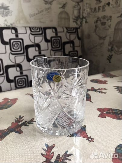 Набор хрустальных стаканов