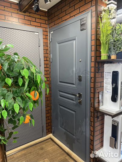 Входная дверь Barselona с зеркалом