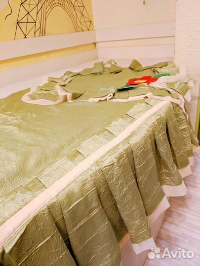 Комплект для детской. Шторы. Покрывало