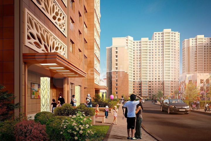 1-к. квартира, 35 м², 23/25 эт.