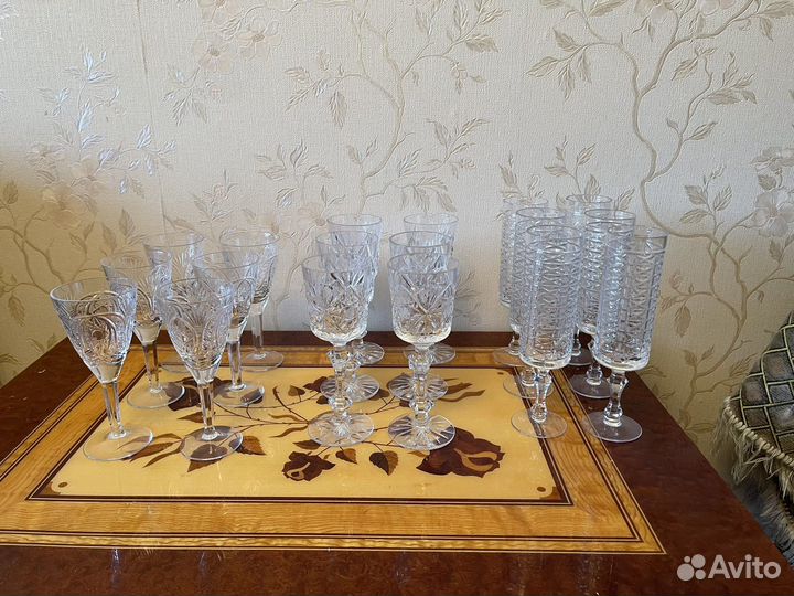 Рюмки хрюстальные