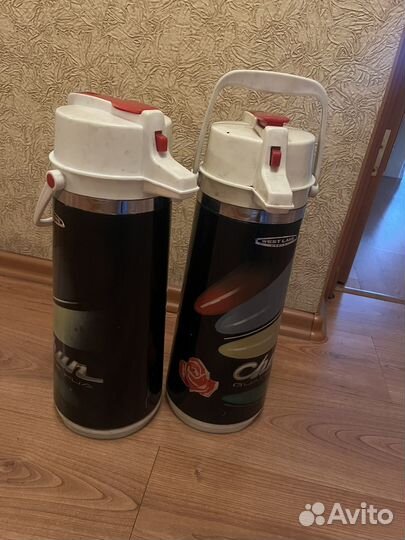 Термосы с помпой, кнр советского периода