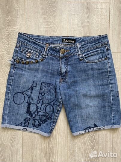 Шорты джинсовые
