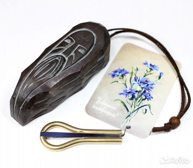 Алтайский Варган с чехлом шаман