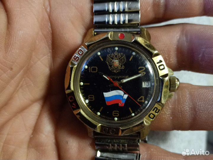 Мужские наручные часы механические СССР