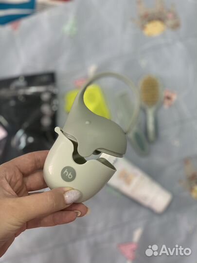 Контейнер для соски новый happy baby, крем bubchen