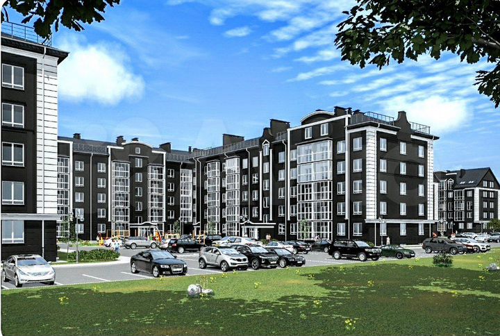 2-к. квартира, 70,7 м², 2/5 эт.