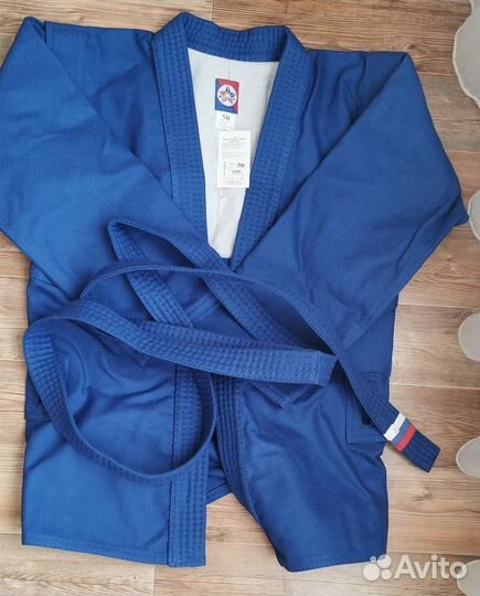 Форма для самбо синяя и красная