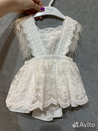 Платье боди для девочки