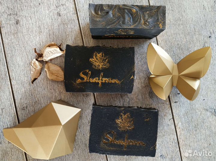 Натуральное шунгитовое мыло