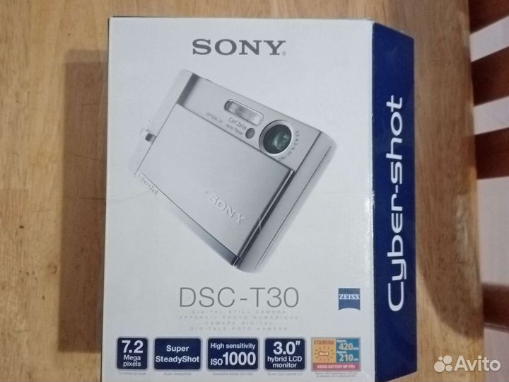 Компактный фотоаппарат sony cyber shot