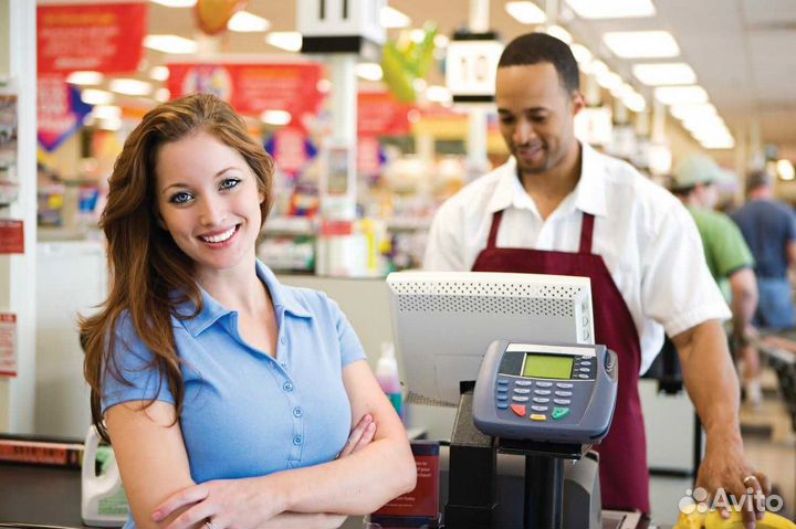 Продавец-кассир с еженедельной оплатой