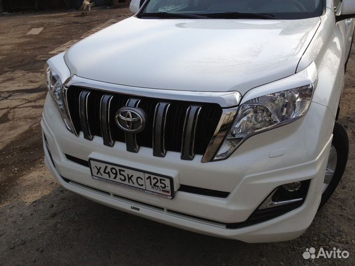 Prado 150 2013 - 2016 Реснички на фары Y1OM1