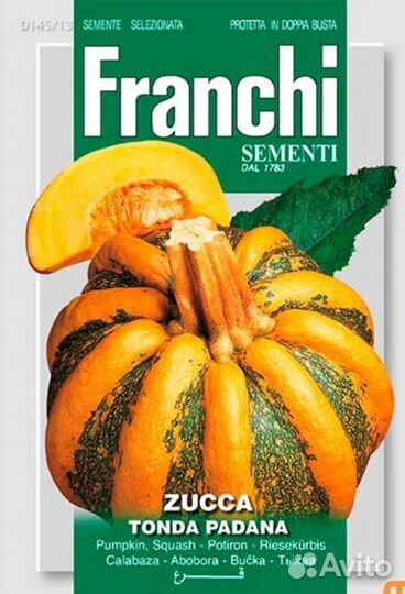 Тыква, патиссон (семена Италия, рб, Франция)