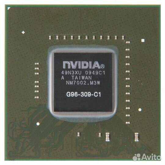 Видеочип nVidia GeForce 9500 GT, с разбора G96-309