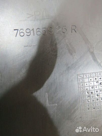 Обшивка стойки центральная левая Renault Sandero 2