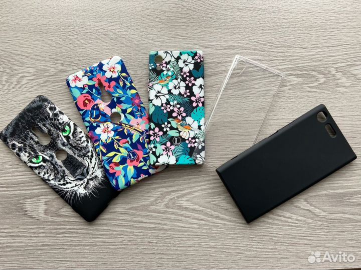 Защитные стекла, чехлы для Sony