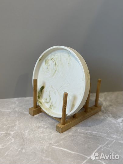 Подставка поднос круглая