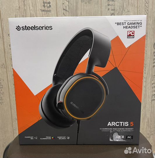 Наушники steelseries arctis 5