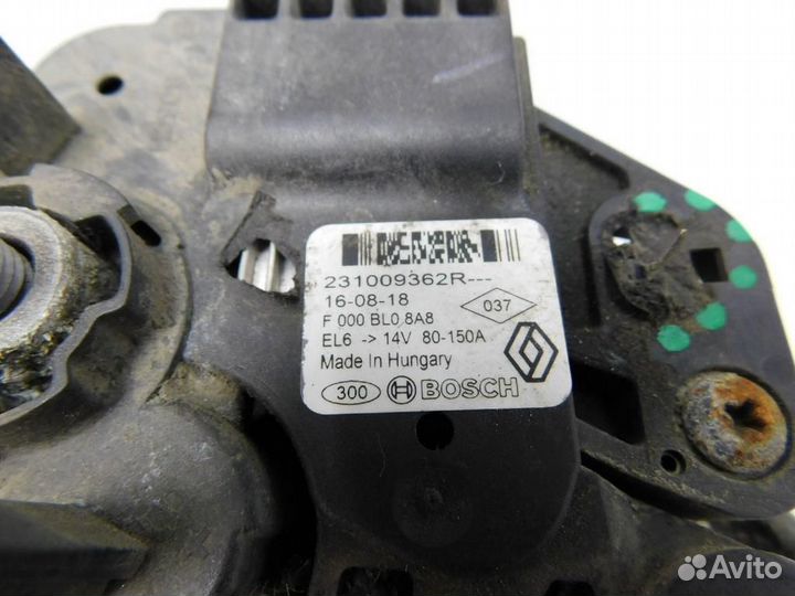 Генератор Renault Duster