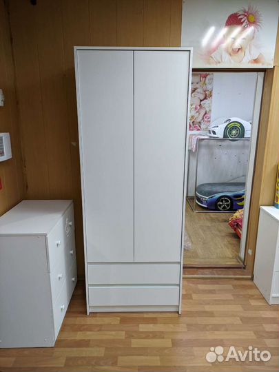 Шкаф 2х секционный