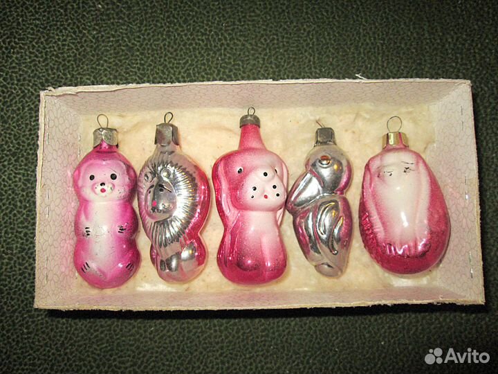 Новый Год СССР (Игрушки в коробках)