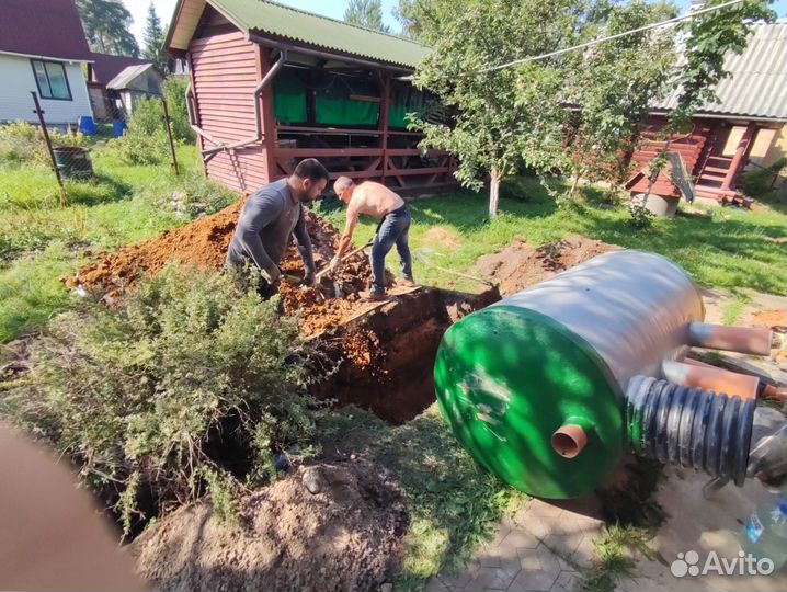 Надежный септик на бактериях. Без электричества