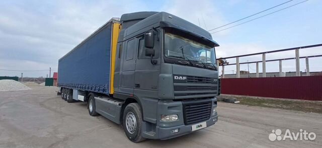 DAF XF 95.430 с полуприцепом, 2005