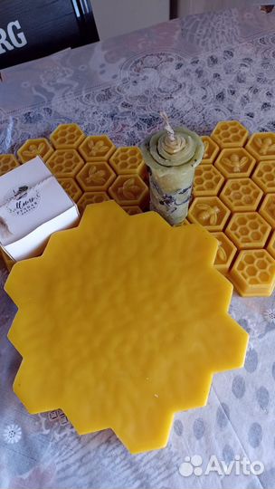 Фигуры из натурального пчелиного воска