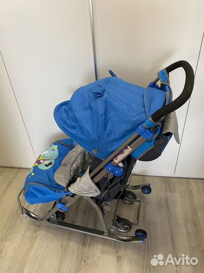 Детские санки коляска Ника