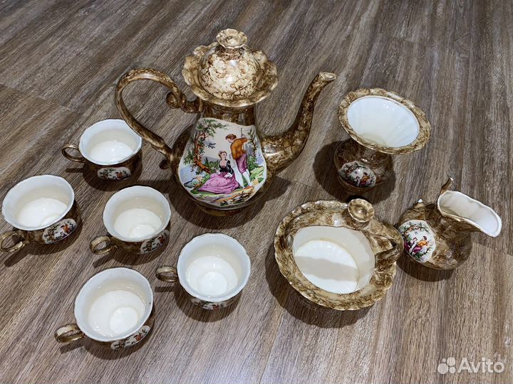 Сервиз кофейный СССР Пастух и Пастушка