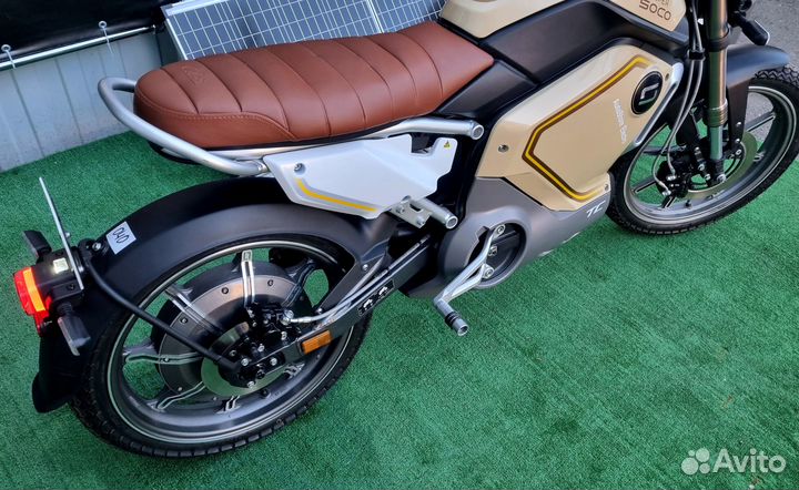 Электро мотоцикл Super Soco TC Cafe 040