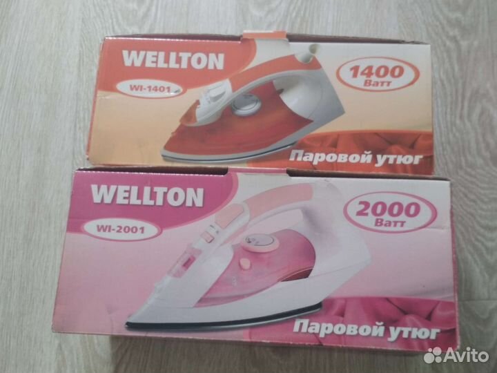 Утюги wellton