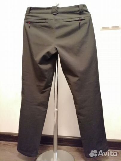 Штаны софтшелл утеплённые Columbia, чёрные, 46/170