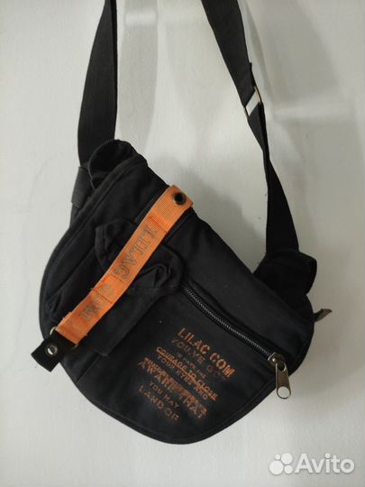 Сумка мессенджер милитари y2k