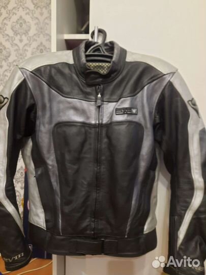 Мотокуртка reviti кожаная мужская новая