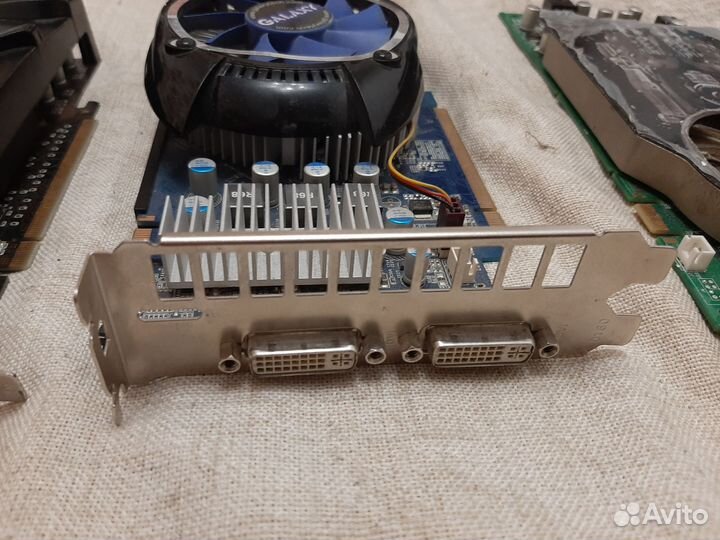 Видеокарты б/у разные (Nvidia, 2Gb - 512Mb)