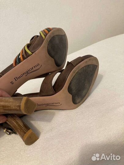 Туфли босоножки кожа 36 в идеале