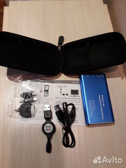 Пауэрбанк портативный внешний аккум. 6000 мАч