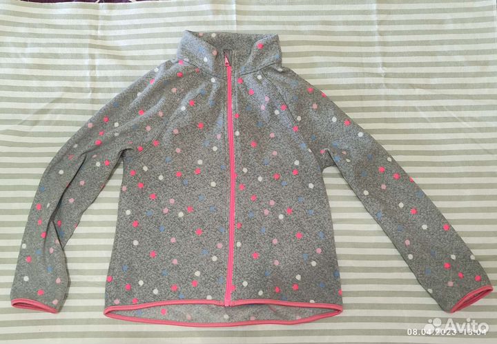 Флисовая кофта для девочки