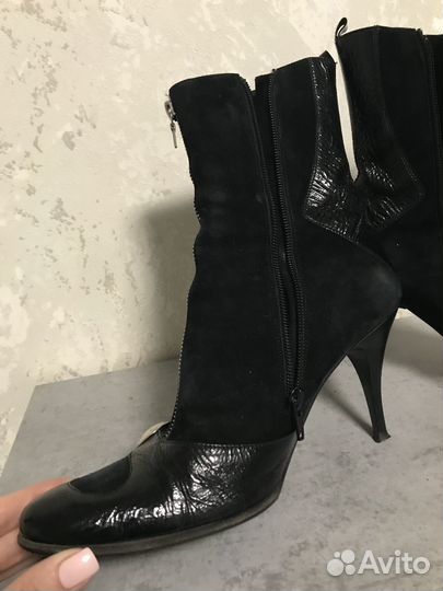 Ботильоны натуральная кожа Italy 39 р