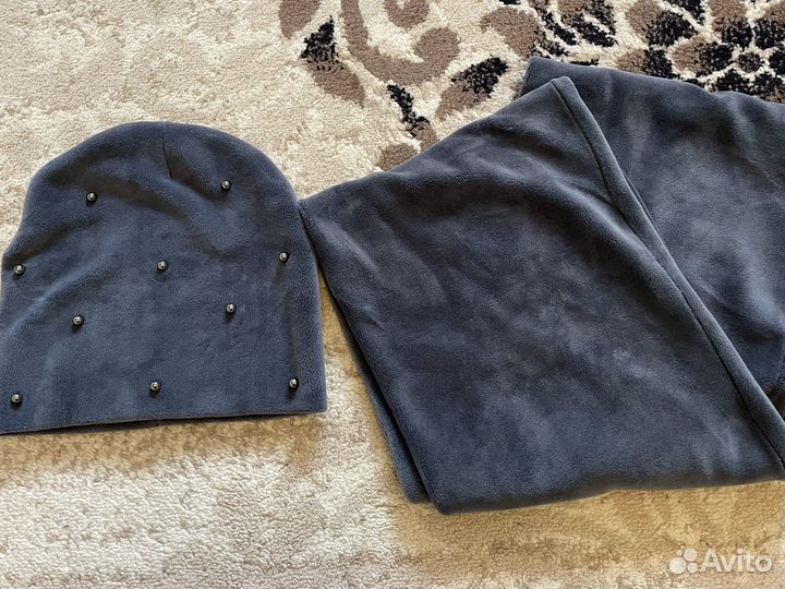 Комплект шапка и снуд новые