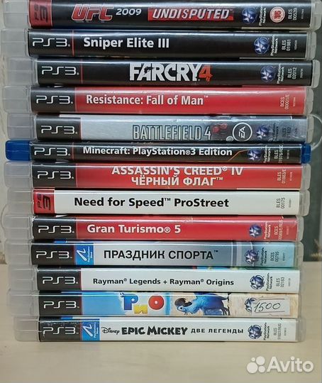 Диски на пс 3