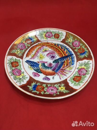 Тарелка старый Китай 1920-е годы фарфор Chinese