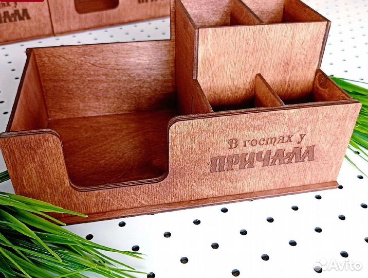 Салфетница из дерева